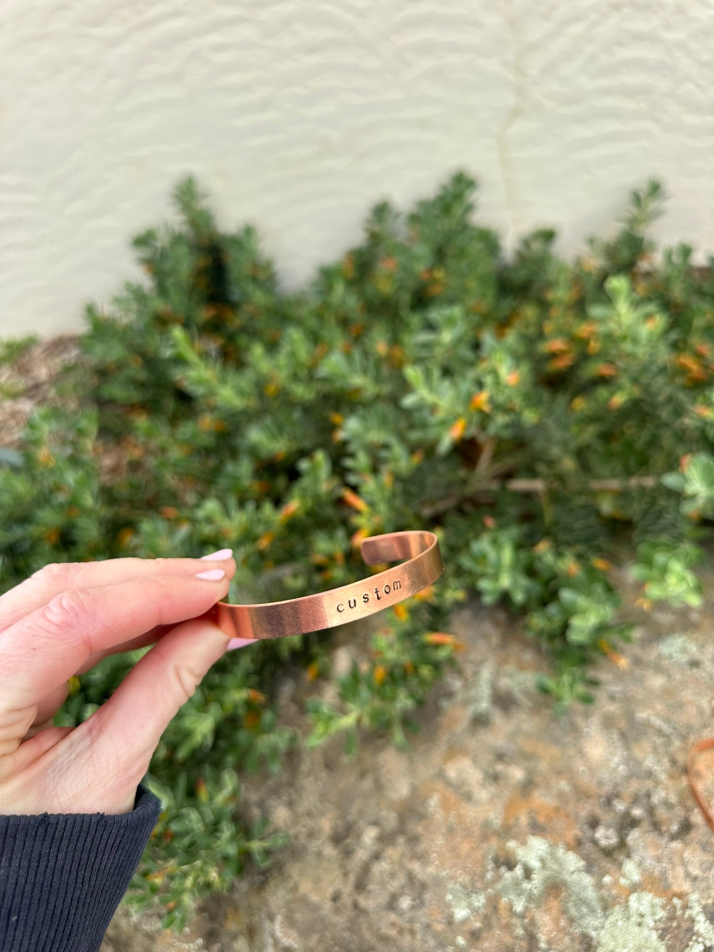 Copper Band | Custom Writing