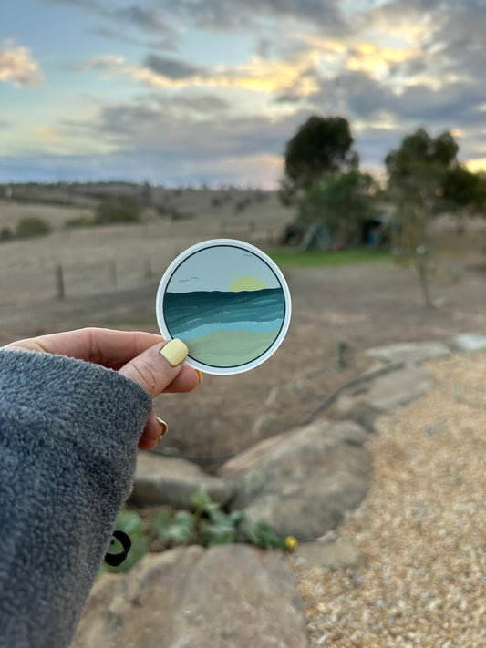 Byron Beach Day | Sticker