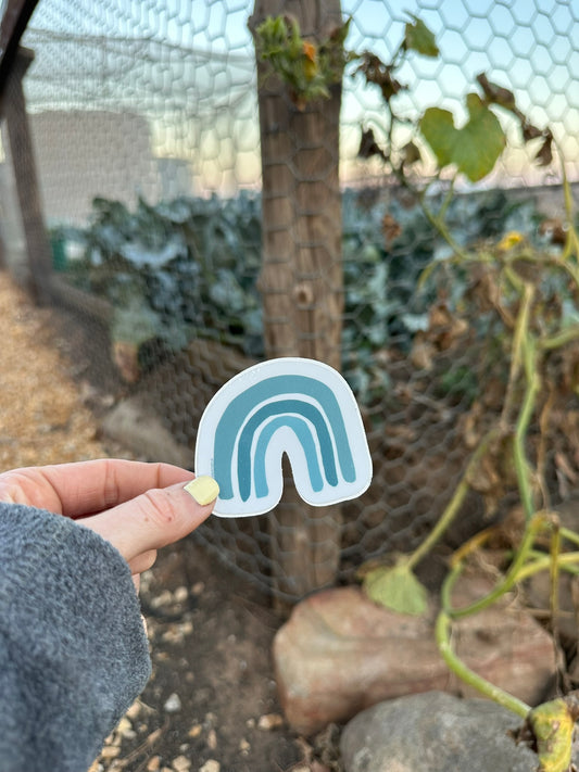 Blue Rainbow | Sticker