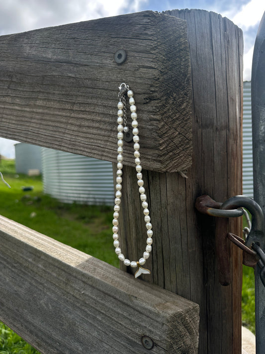 Whale Fresh Water Pearl | Necklace