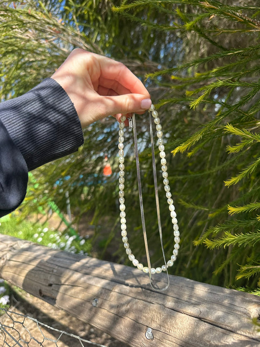 Adella Necklace | Silver
