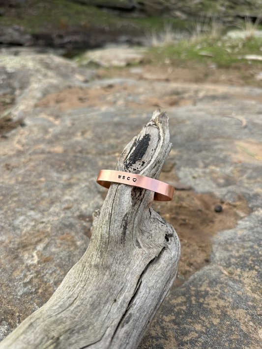 Copper Band | Custom Writing